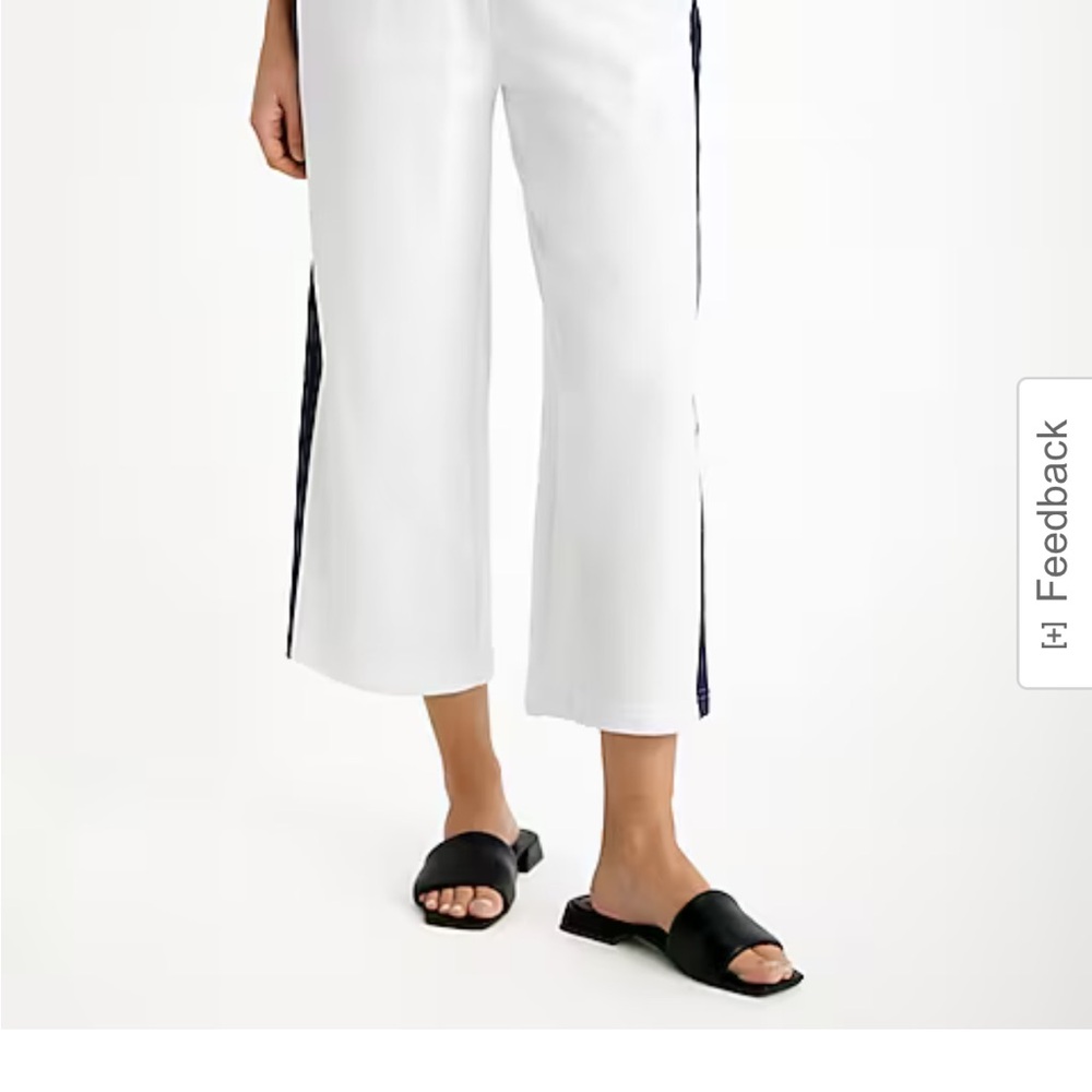 Women's White and Black Pants